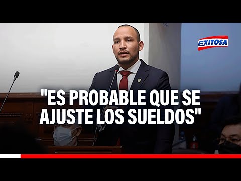 Alejandro Muñante asegura que se podría reajustar el sueldo de los futuros congresistas