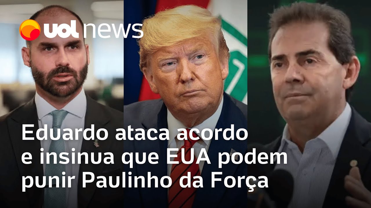 Eduardo ataca acordo infame e insinua que EUA podem punir Paulinho da Força