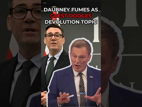 Martin Daubey FUMES as guest DODGES devolution topic