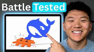 Thumbnail for the video "100 Hours Testing Deepseek Harness vs. Claude Code. What You Need to Know." from Nate Herk | AI Automation