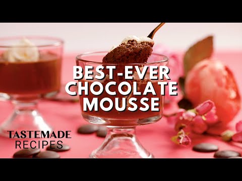 Best-Ever Chocolate Mousse (Only 4 Ingredients!) | Tastemade