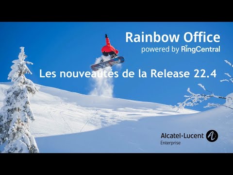 Nouveautés de la Release 22.4 de Rainbow Office