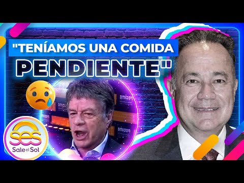 Alejandro Camacho LAMENTA la partida de Nicandro Díaz y lo recuerda con mucho cariño | Sale el Sol