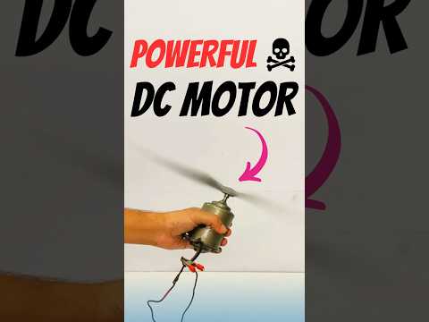 DC Motor Power Thrust - Wait for it !!   #shorts