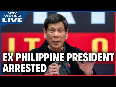 Rodrigo Duterte Arrested LIVE | Former Philippine President Rodrigo Duterte Arrested
