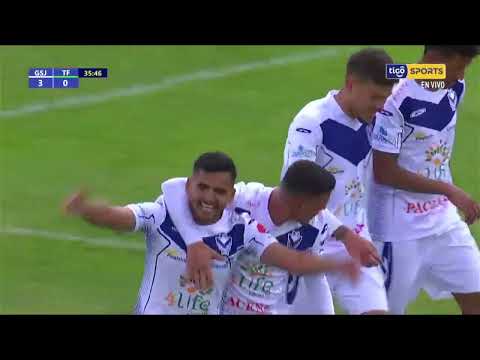 35' ¡Gol de Gualberto Villarroel San José! Roler Ferrufino firma un doblete.