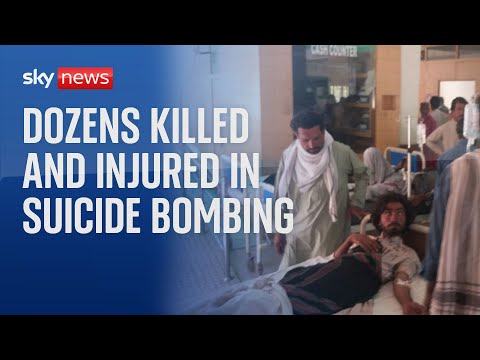 Pakistan: At least 52 killed and dozens injured in suicide bombing