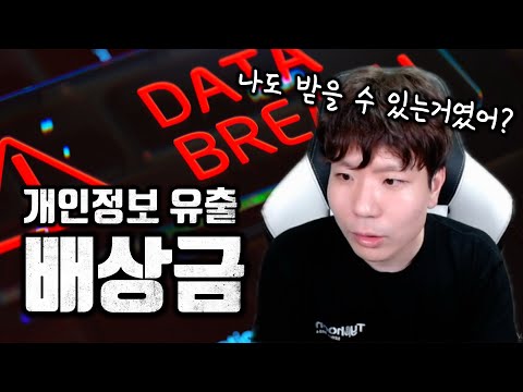 개인정보유출사고, 벌금 누구 줘야할까? | 왜 나라가 가져감? 피해자는 난데?