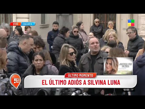 Iliana Calabró, Rocío Marengo, Fernando Burlando y Ángel de Brito despiden a Silvina Luna