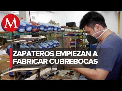 Productores de calzado cambian por cubrebocas