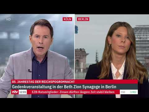 LIVE: Zentrale Gedenkveranstaltung zum 85. Jahrestag der Pogromnacht