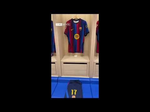 🔵🔴 جولة داخل غرفة ملابس برشلونة قبل مواجهة أتلتيك بيلباو