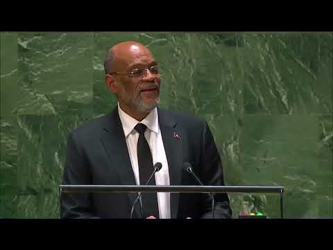 Ariel Henry en ONU: “Haití reafirma su derecho soberano a utilizar recursos hídricos binacionales”