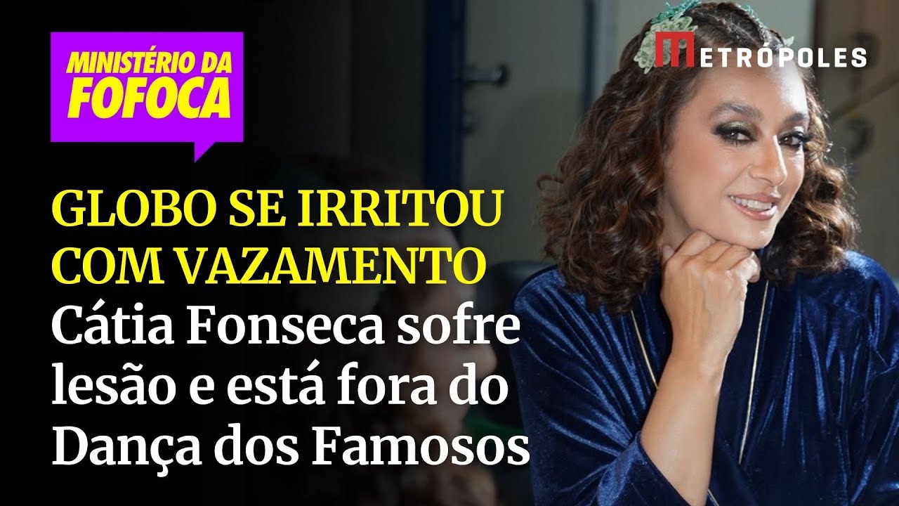 Cátia Fonseca sofre lesão e está fora do Dança dos Famosos