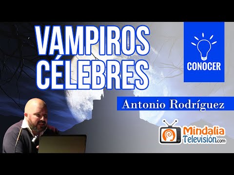 Vampiros célebres, por Antonio Rodríguez