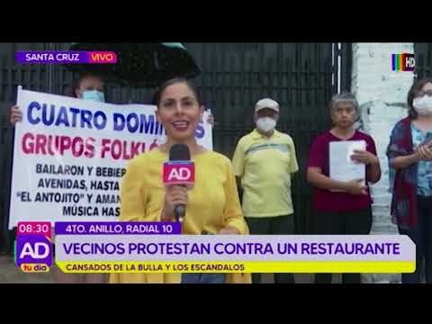 Vecinos protestan contra un restaurante