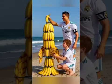 Ronaldo$his kids mocked by Messi and his kids for having poor rocket#viral#ronaldo #messi#football