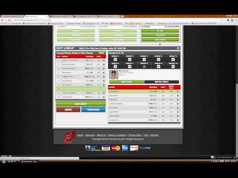 How to Edit A Pro Pickem Lineup on FantasyFeud.com