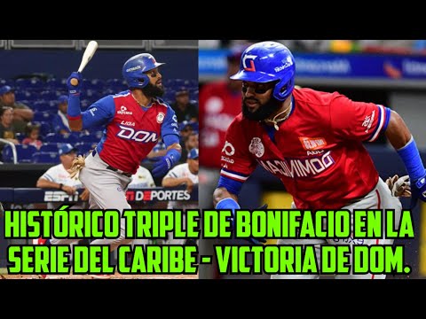 Así fué como Emiliano Bonifacio conectó enorme Triple en la serie del caribe - Victoria Dominicana