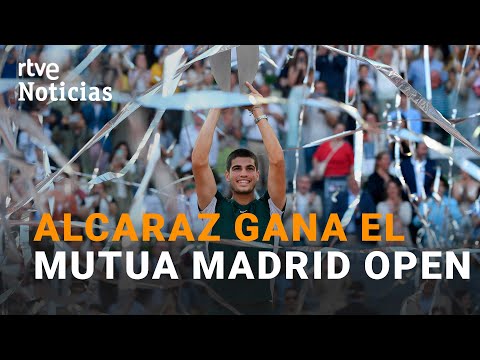 CARLOS ALCARAZ CAMPEÓN del Mutua Madrid OPEN | RTVE
