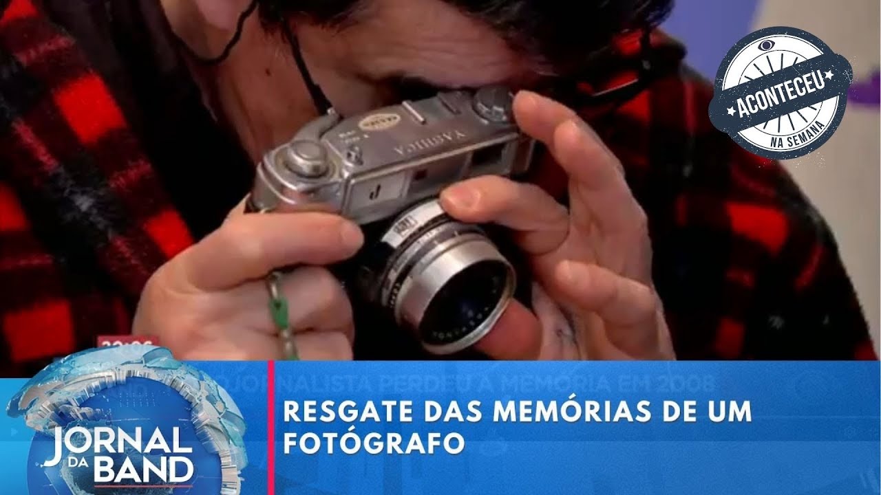 Aconteceu na Semana | Resgate das memórias de um fotógrafo | Jornal da Band