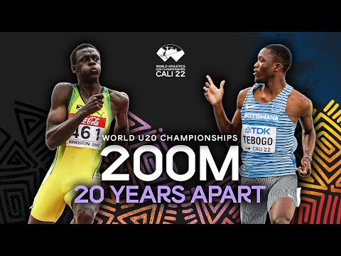 2002 Usain Bolt 🆚 2022 Letsile Tebogo