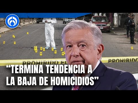 Promesa de AMLO no se cumplió: homicidios no bajaron al 50%