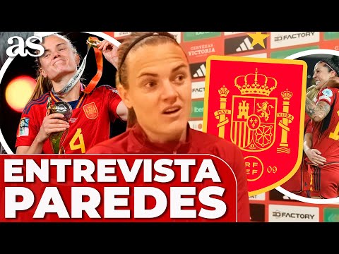 IRENE PAREDES, entrevista AS: Nations League, JJOO, ALEXIA, Aitana, el MUNDIAL