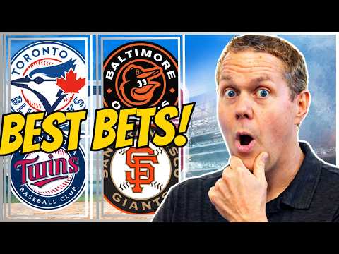 MLB BEST Bets TODAY! Blue Jays vs Orioles | Twins vs Giants | Monday MLB