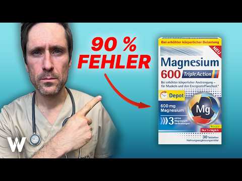 Hochdosiertes Magnesium: Diesen Fehler machen die meisten Menschen