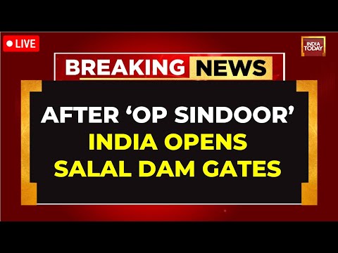 India-Pakistan LIVE News  Salal Dam Gates Opened,  Massive Flood Threat In Pakistan | India Today
