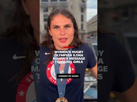 Women’s Rugby Olympian Ilona Maher’s message to young girls