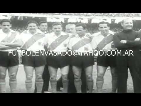 River vs Racing Campeonato 1953. Noticiero.