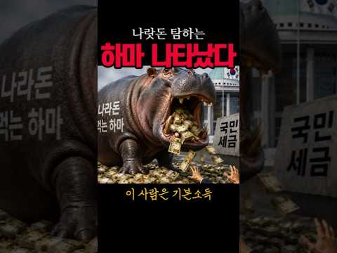 나랏돈 <strong>먹는</strong> 하마가 나타났다#용혜인#시사브리핑