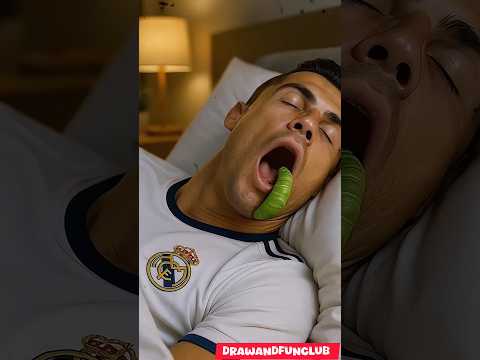 A CATERPILLAR CRAWLS INTORONALDO'S MOUTH... AND TURNS HIM INTO A GIANT MONSTER! #ronaldo