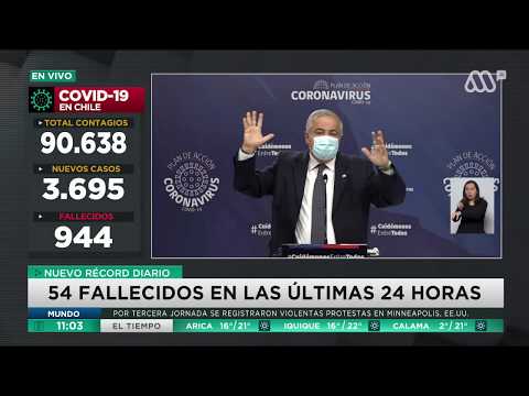 Coronavirus | Chile supera los 90 mil casos positivos de covid-19