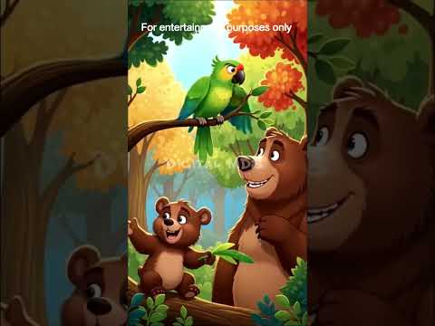 भालू पापा और शरारती छोटू 🐻 | Funny Cartoon Moral Story for Kids |