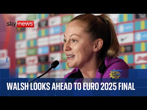 England's Keira Walsh speaks ahead of Euro 2025 final against Spain