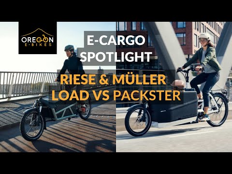 E-Cargo Spotlight: Riese & Müller Packster vs Load Series