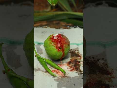 Traditional Guava+Chilli🤤 Pickle