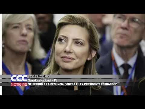 01 Sandra Mendoza se refirió a la denuncia contra el Ex Presidente Fernández