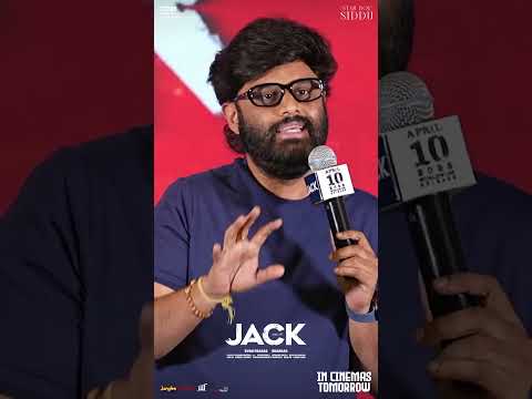 Naga Vamsi Speech | Jack Pre Release Event | Siddhu Jonnalagadda | Vaishnavi Chaitanya | #YTShorts