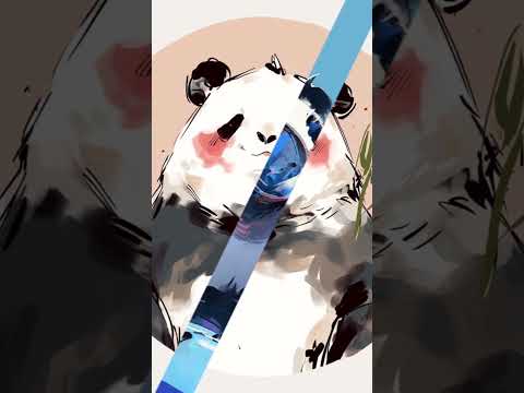 ギャップ萌えパンダ！#ばずれ #ぱんだ #ギャップ萌え