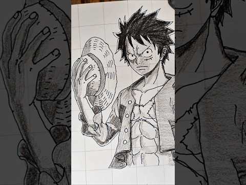 luffy drawing from one piece