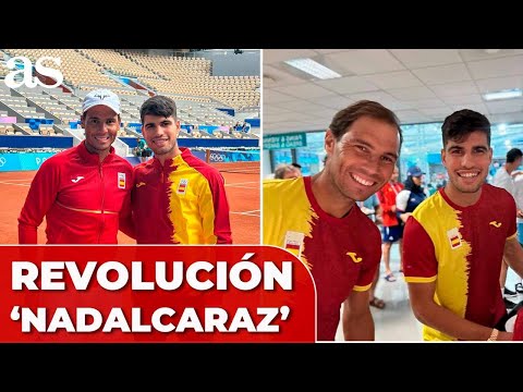 NADAL y ALCARAZ desatan la locura: nace ‘NADALCARAZ’ | JUEGOS OLÍMPICOS 2024 | TENIS