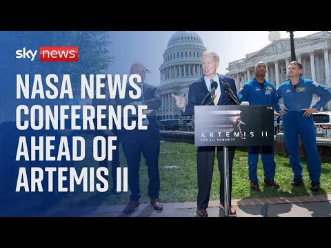 Watch live: NASA's Artemis II crew hold news conference ahead of mission