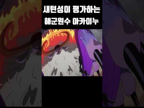 새턴성이 평가하는 해군원수 아카이누 #원피스 #onepiece