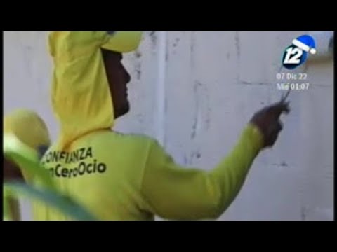 Eliminan graffitis en la colonia Amatepec
