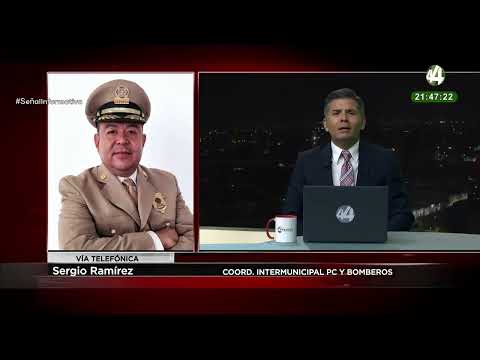 El comandante Sergio Ramírez López comparte los pormenores de la lluvia nocturna en ZMG