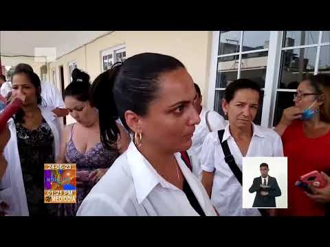 Santiago de Cuba: Evaluó Ministro de Salud Pública labores de recuperación en Contramaestre